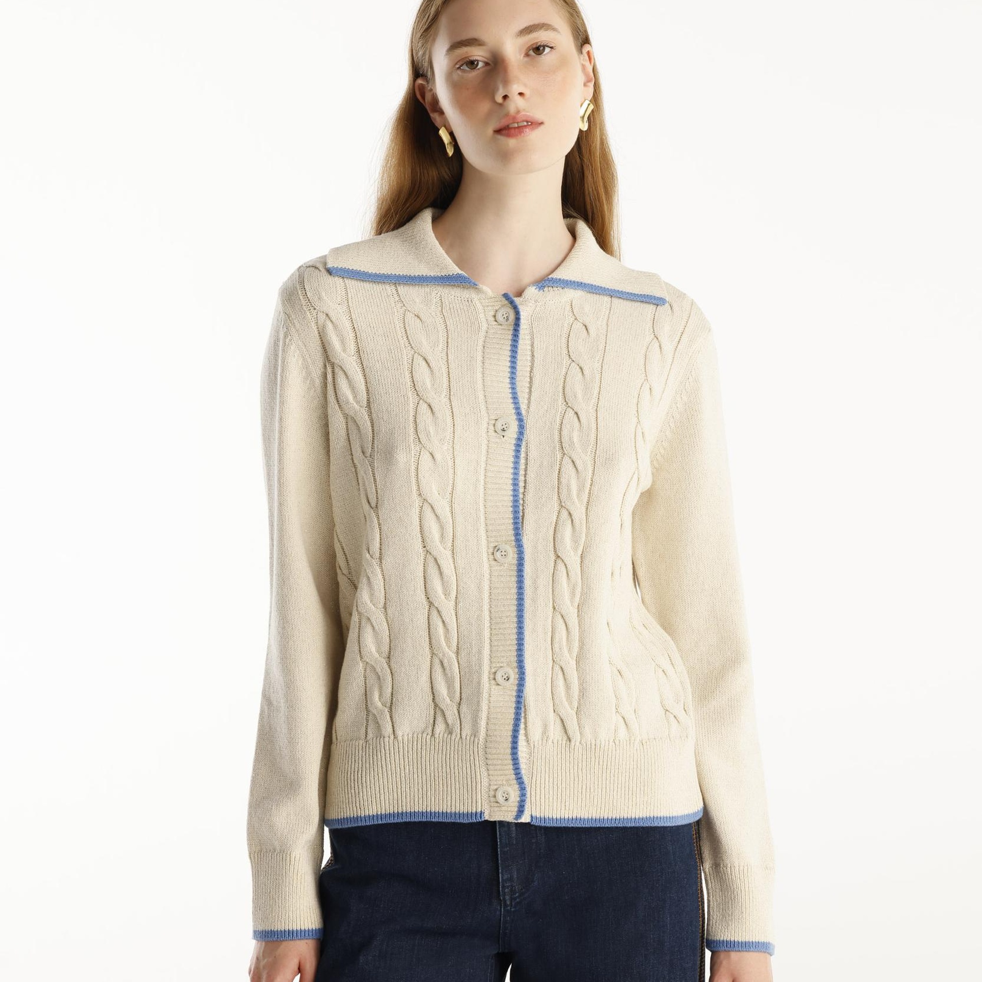 YARGICI Gömlek Yakalı Hırka