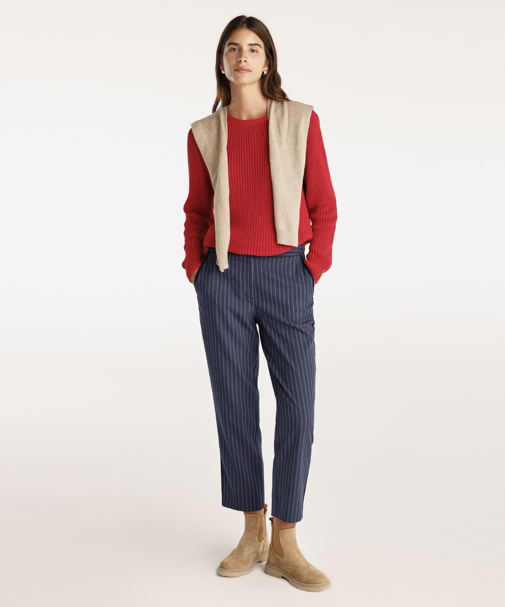  YARGICI Biye Detaylı Pantolon