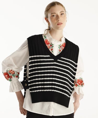  YARGICI V Yakalı Yelek