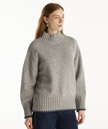  YARGICI Dik Yakalı Kazak