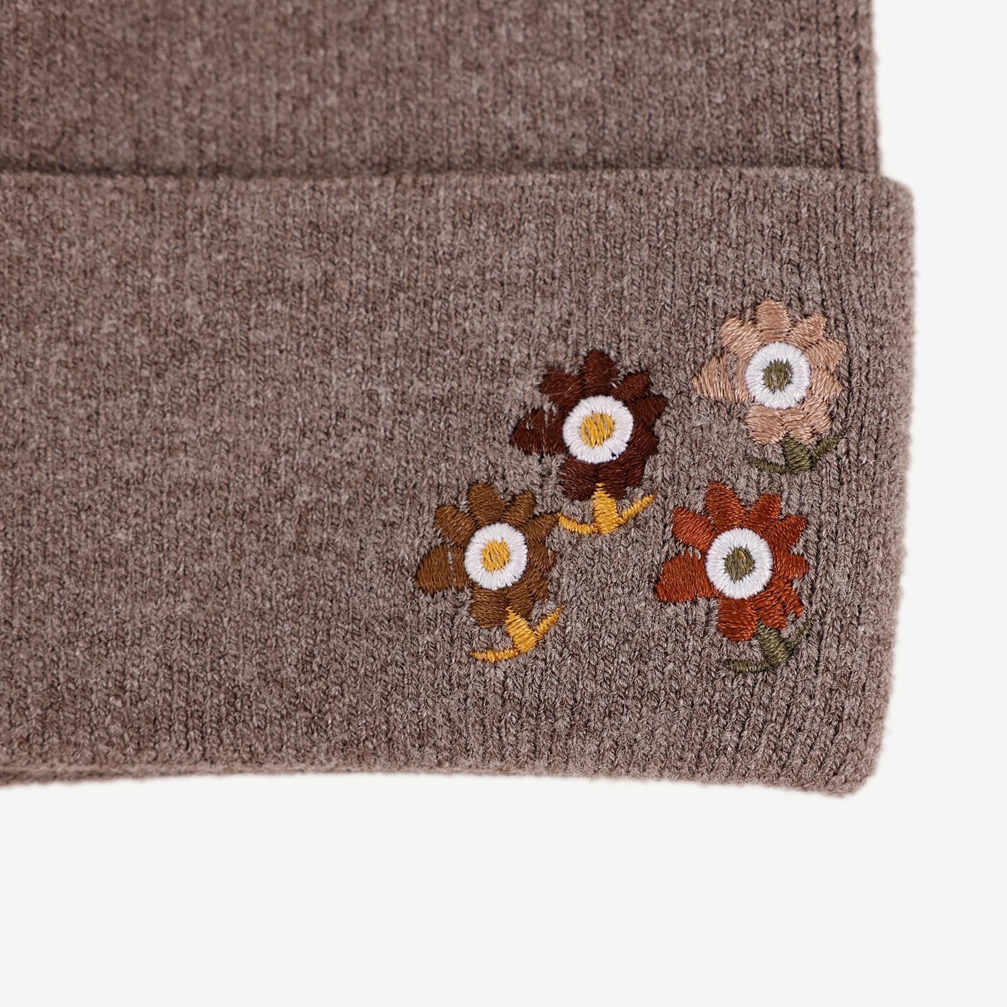 YARGICI Çiçek Nakışlı Bere