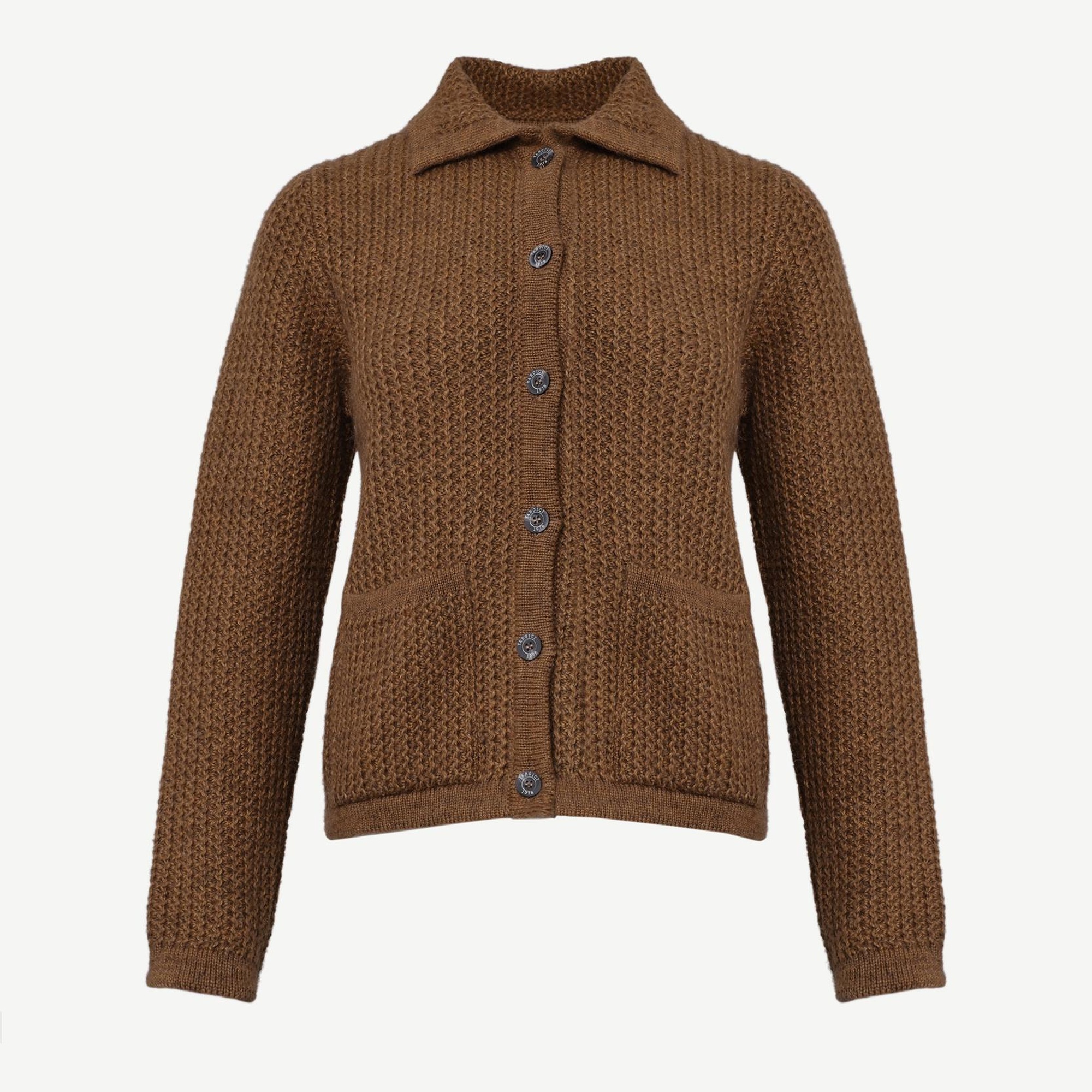 YARGICI Ceket Yakalı Triko Hırka