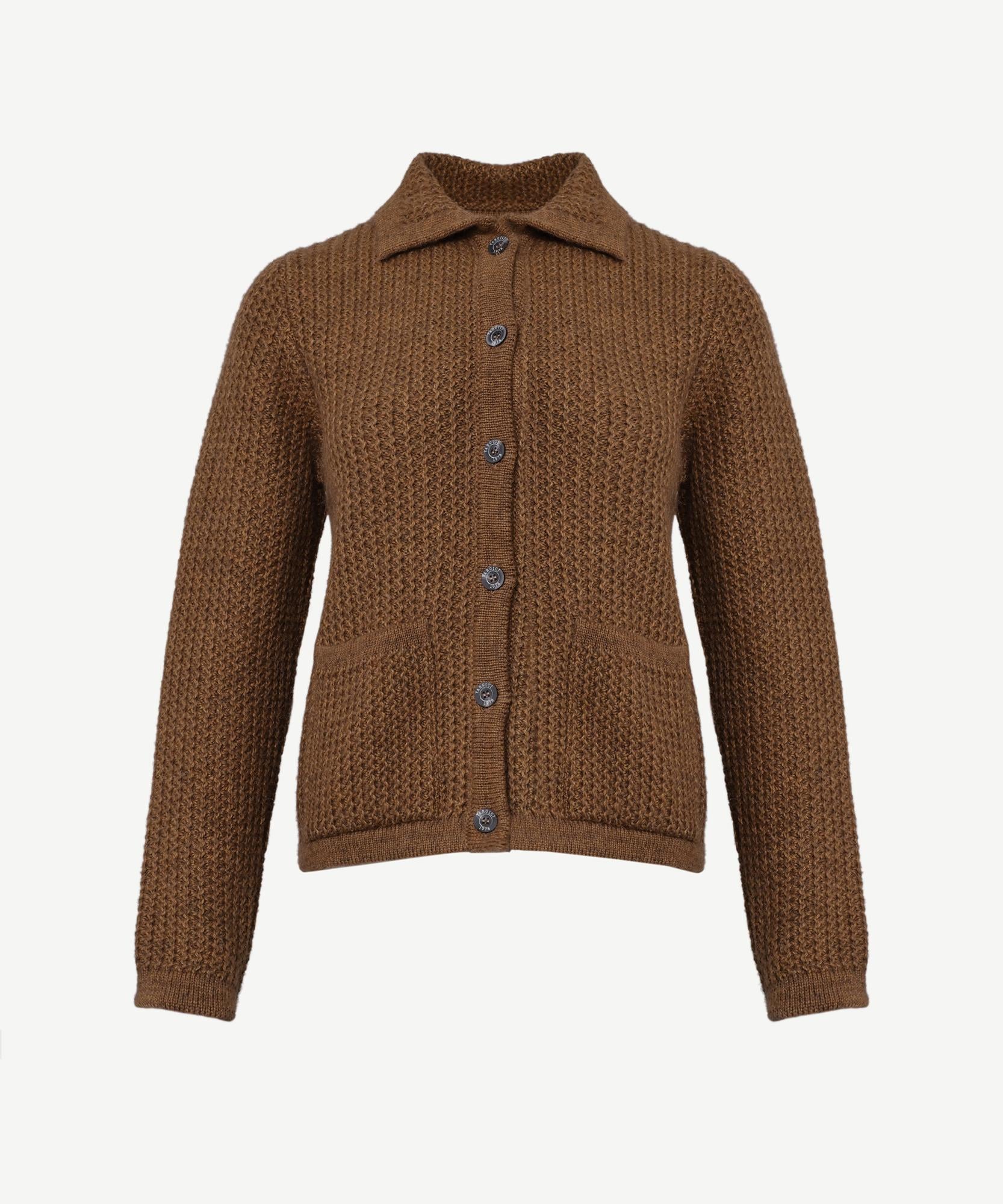  YARGICI Ceket Yakalı Triko Hırka