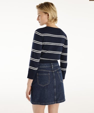  YARGICI Bisiklet Yaka Uzun Kollu Triko