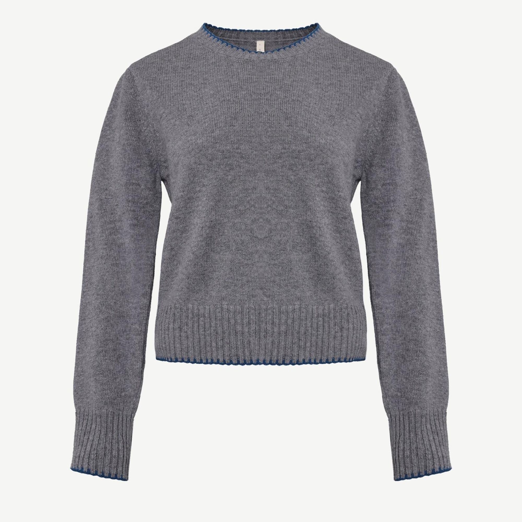 YARGICI Yakalı Detaylı Kazak