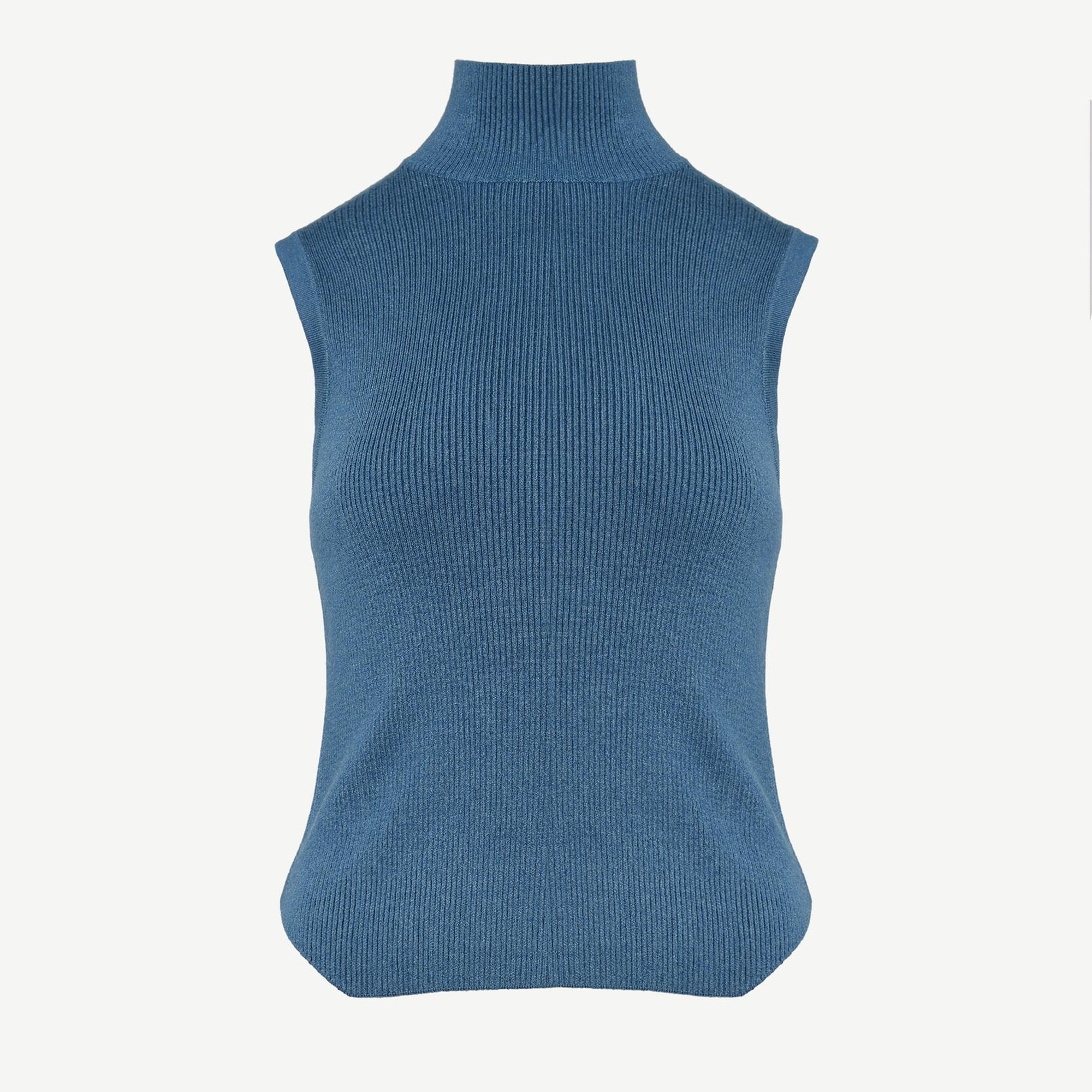 YARGICI Kolsuz Dik Yakalı Triko