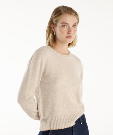  YARGICI Yakalı Detaylı Kazak