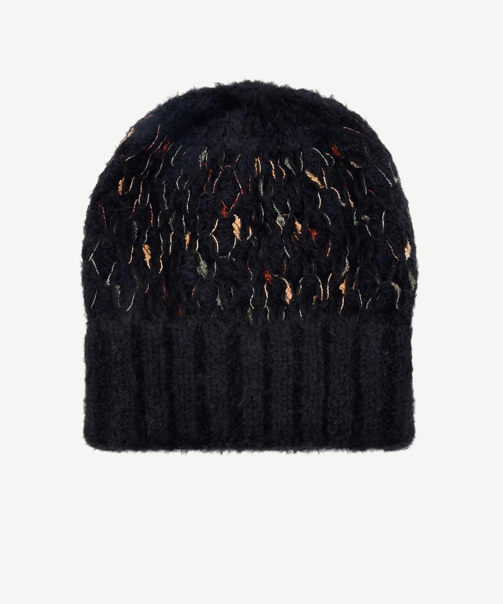  YARGICI Renkli İp Detaylı Bere