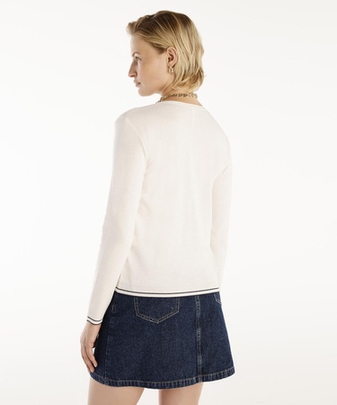  YARGICI Bisiklet Yakalı Hırka Triko