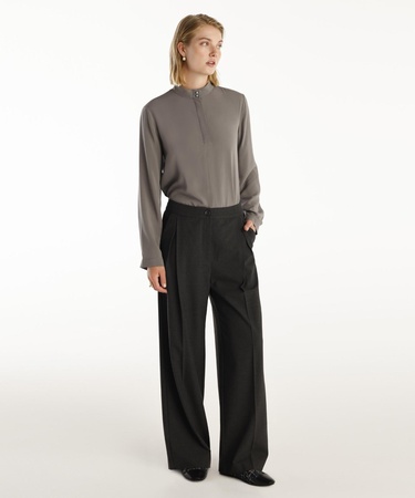  YARGICI Dökümlü Pilili Pantolon