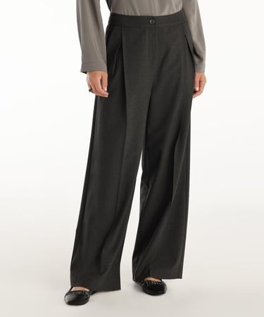  YARGICI Dökümlü Pilili Pantolon