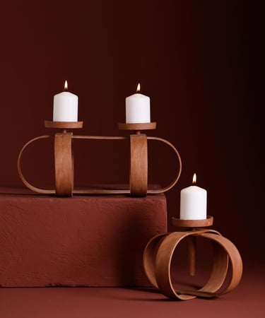  YARGICI Şamdan(15X15X7 Cm)