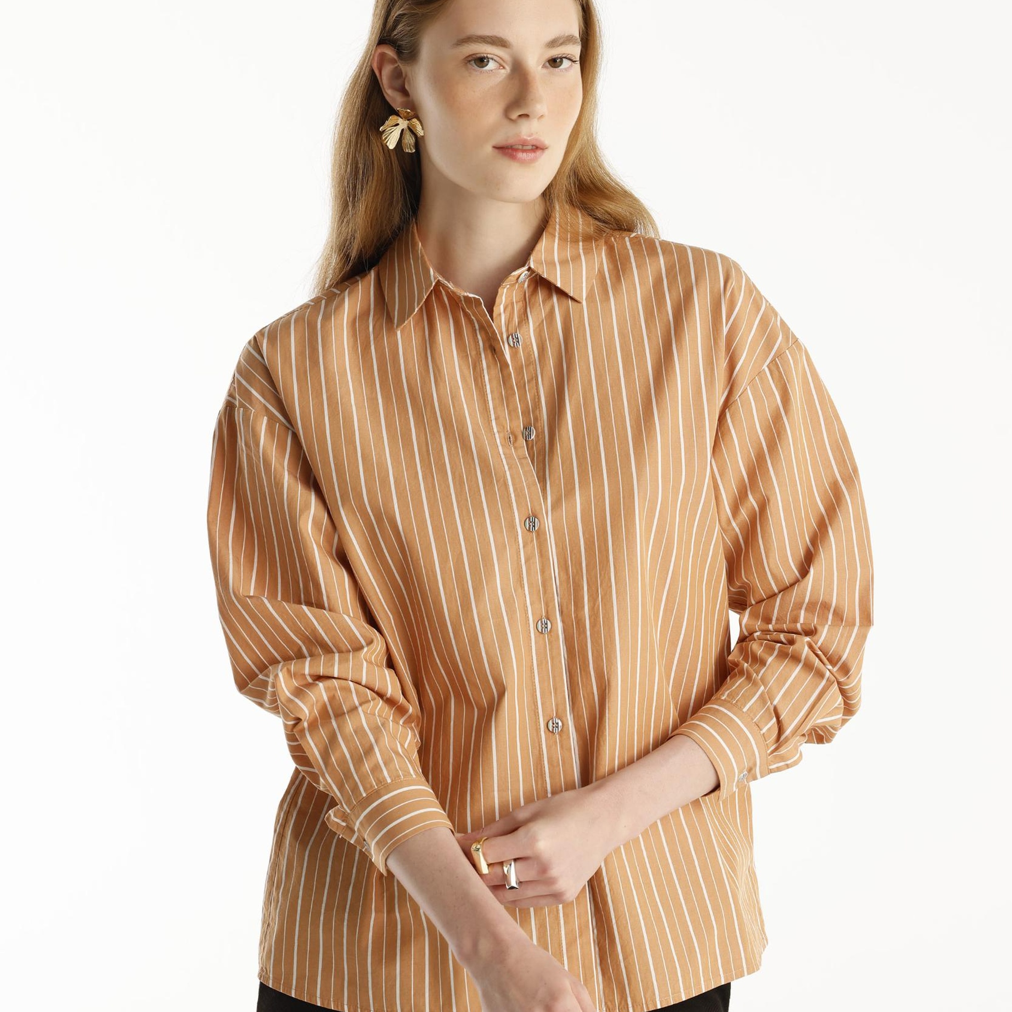 YARGICI Renkli Düğmeli Gömlek