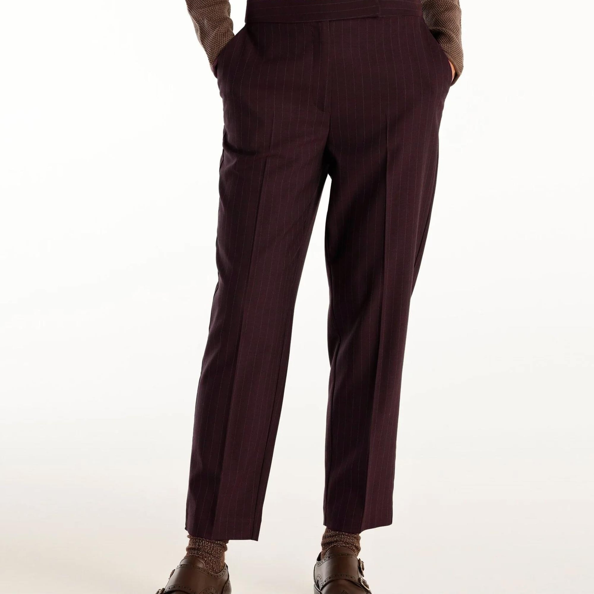 YARGICI Ütü Çizgili Pantolon