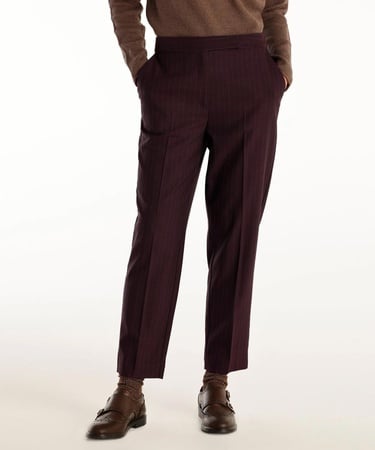  YARGICI Ütü Çizgili Pantolon