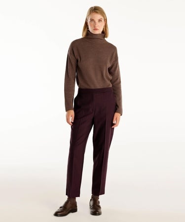  YARGICI Ütü Çizgili Pantolon