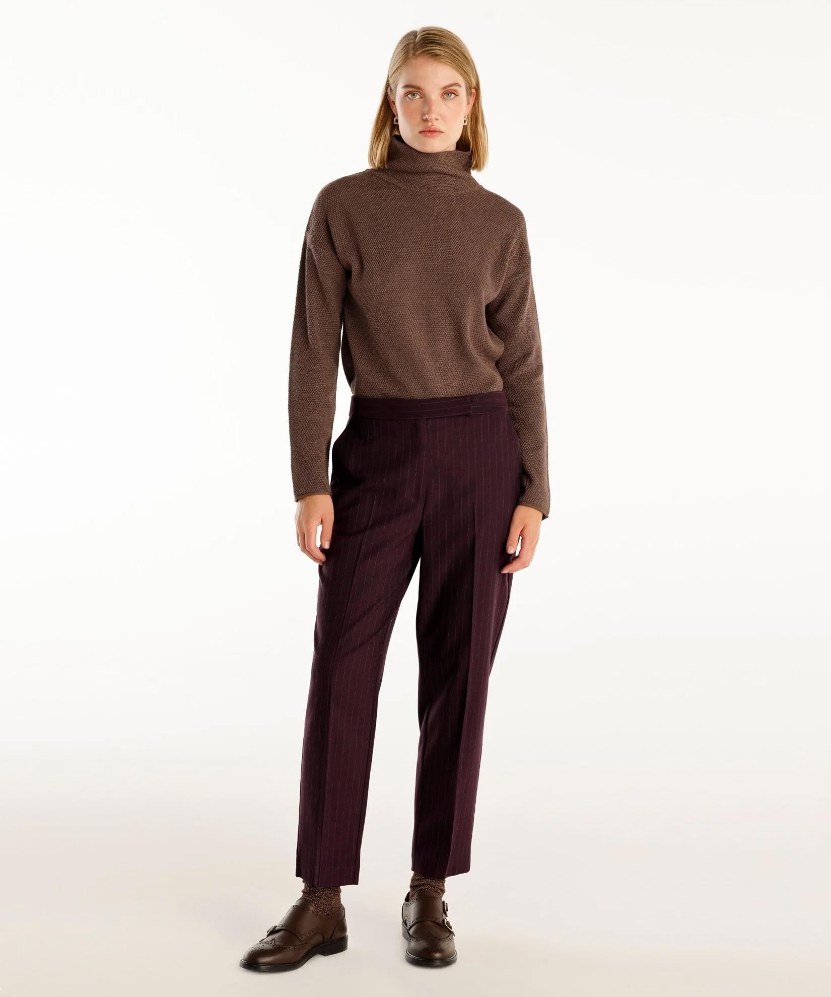  YARGICI Ütü Çizgili Pantolon