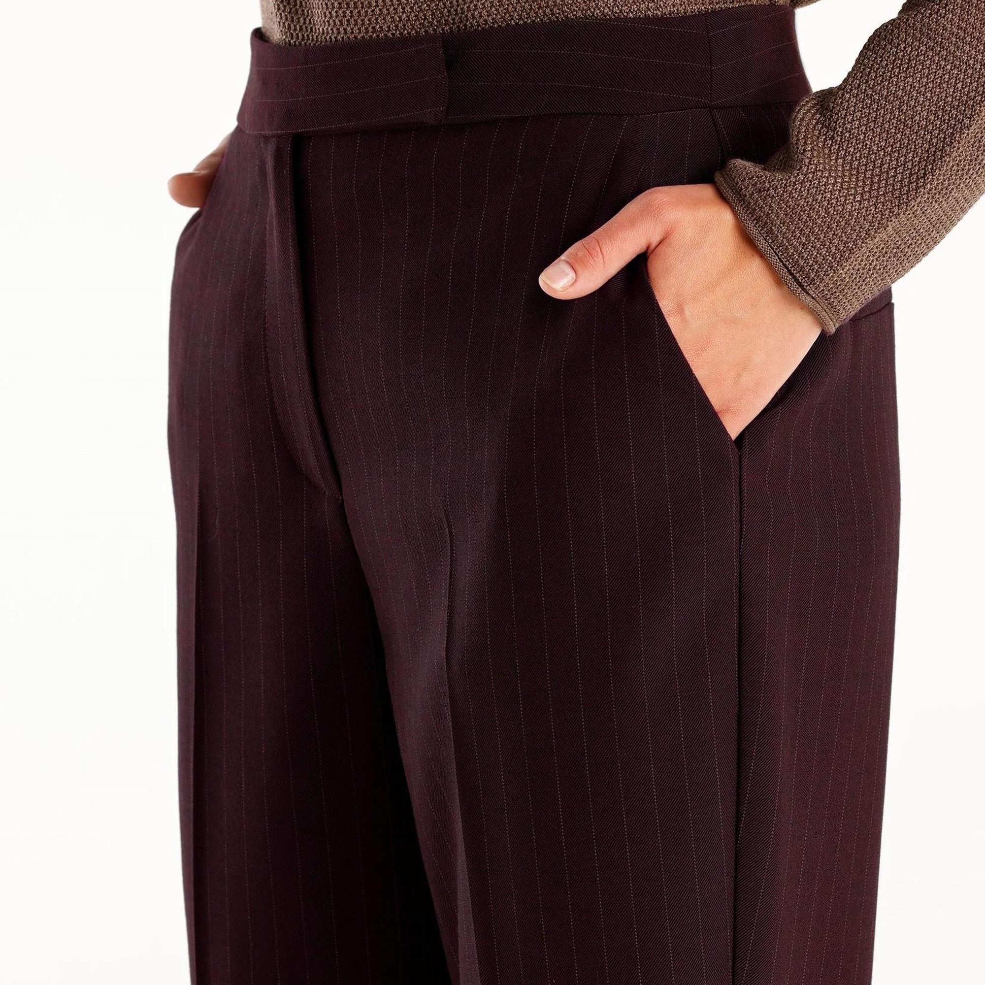 YARGICI Ütü Çizgili Pantolon