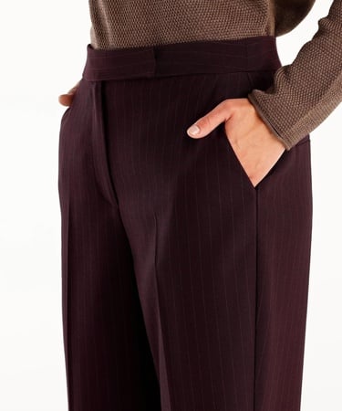  YARGICI Ütü Çizgili Pantolon