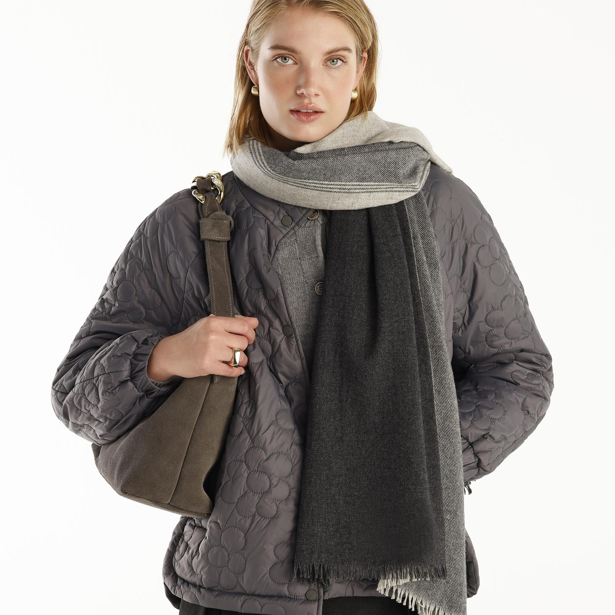 YARGICI Asimetrik Kesim Mont