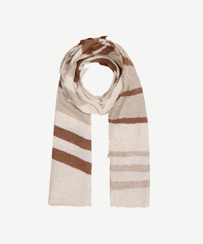  YARGICI Çizgili Yün Şal