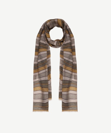  YARGICI Çizgili Yün Şal