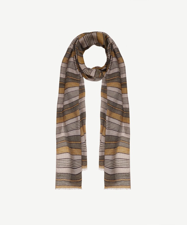  YARGICI Çizgili Yün Şal