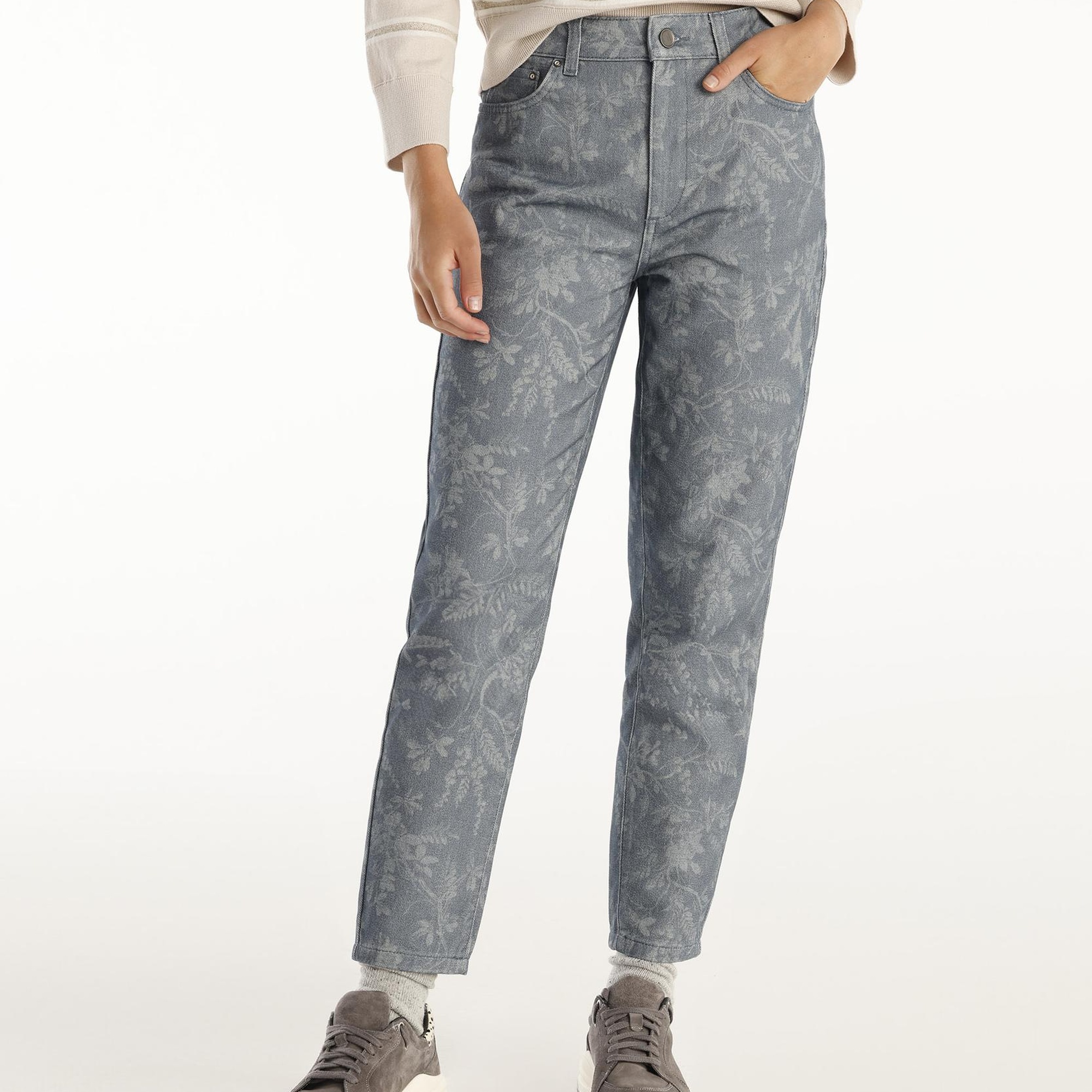 YARGICI Normal Bel Düz Kalıp Denim Pantolon