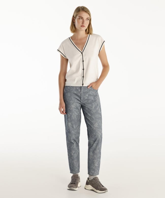  YARGICI Normal Bel Düz Kalıp Denim Pantolon