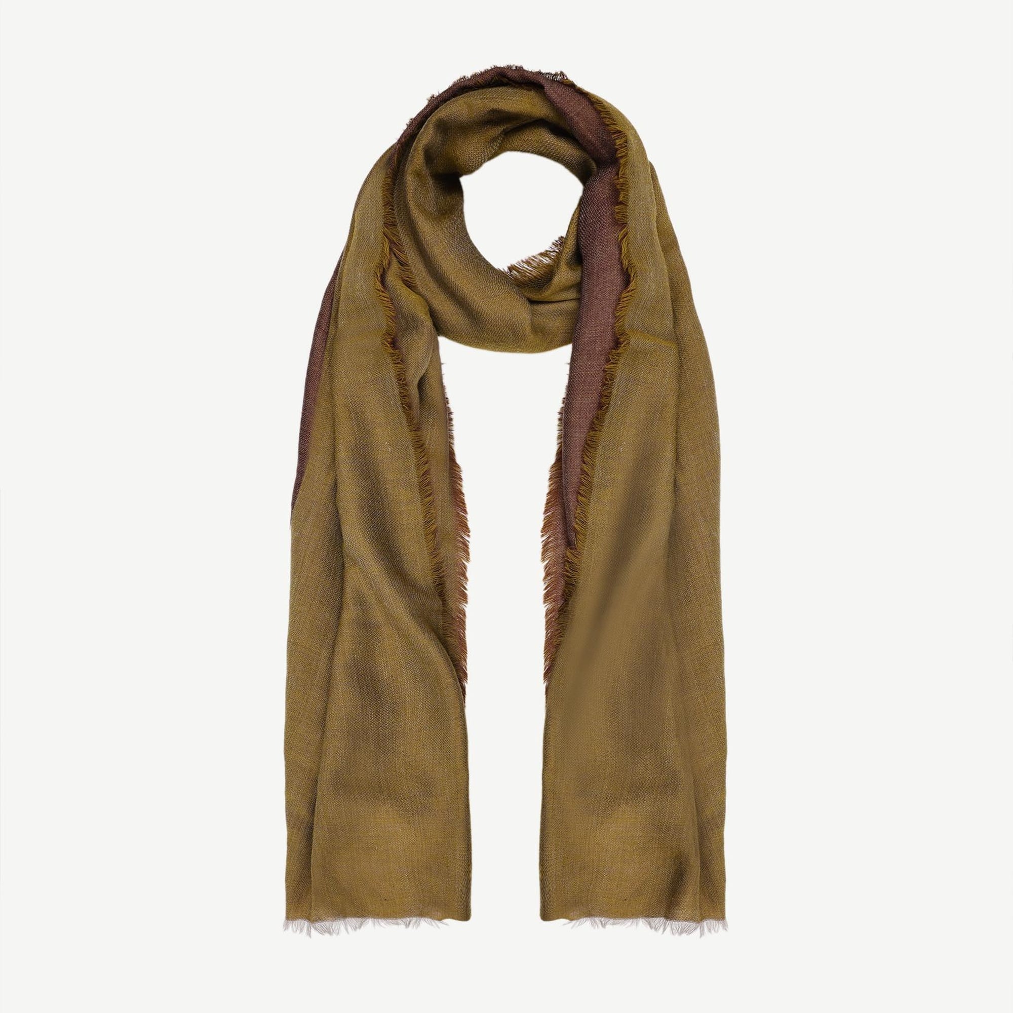 YARGICI Çift Taraflı Yün Şal