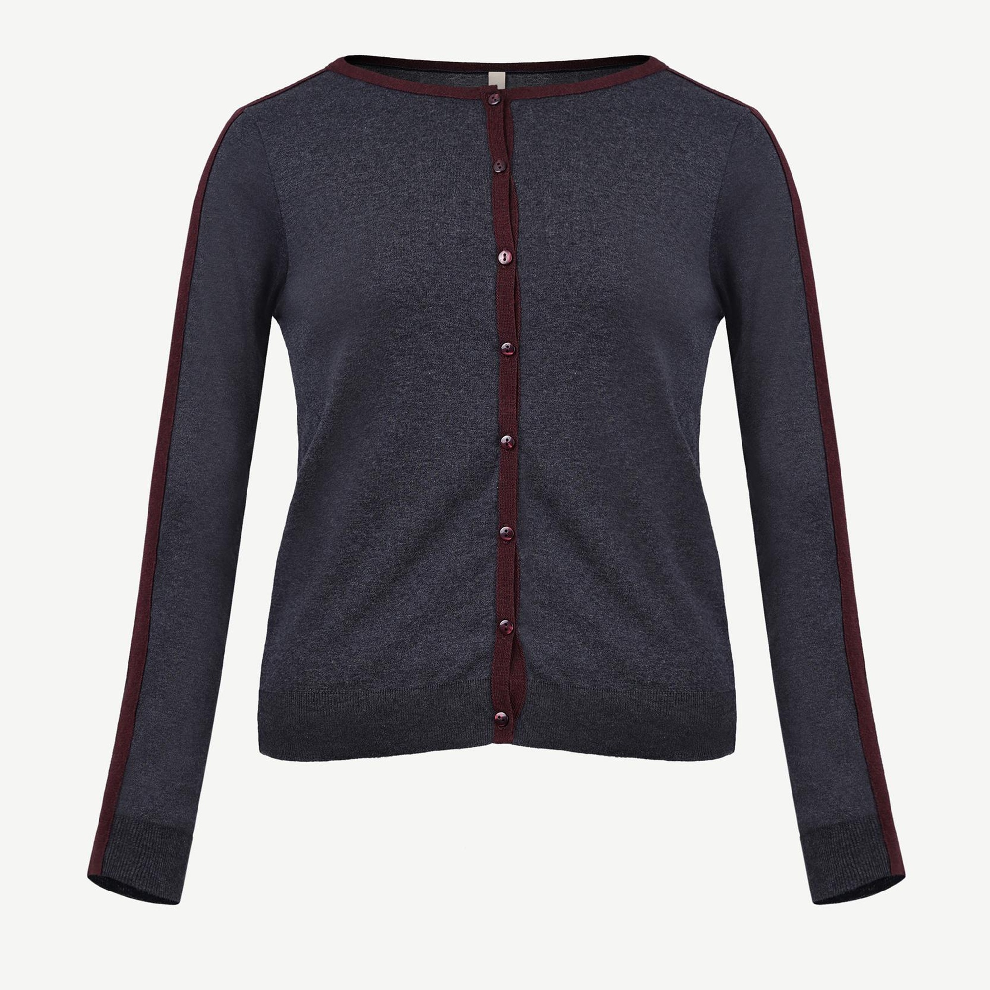 YARGICI Blok Renkli Bisiklet Yaka Triko