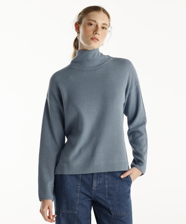  YARGICI Geniş Dik Yakalı Kazak