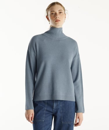  YARGICI Geniş Dik Yakalı Kazak