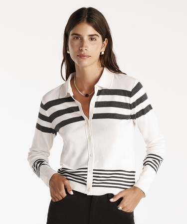  YARGICI Uzun Kollu Polo Yakalı Triko