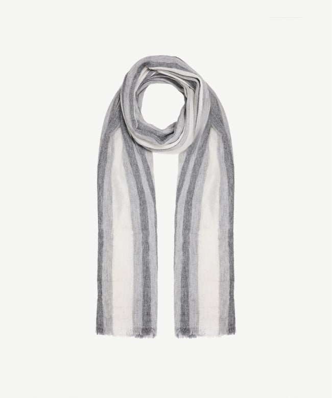  YARGICI Çizgili Yün Şal