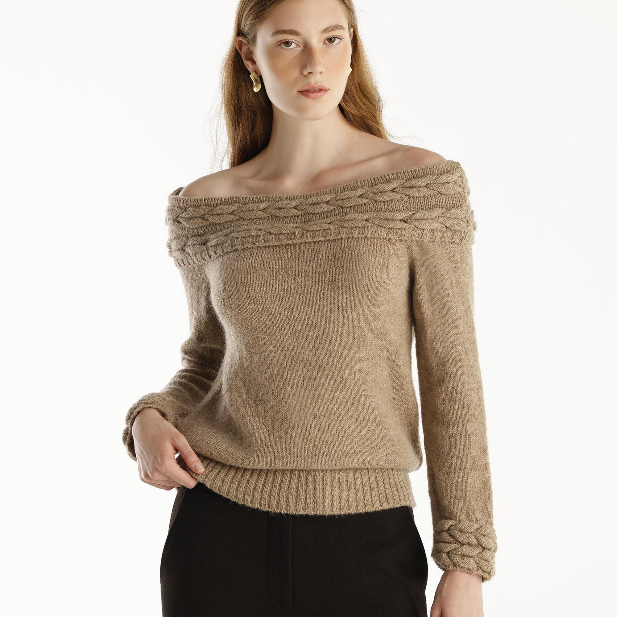 YARGICI Yaka Detaylı Kazak