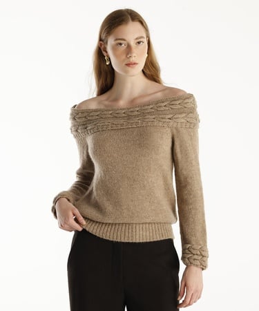  YARGICI Yaka Detaylı Kazak