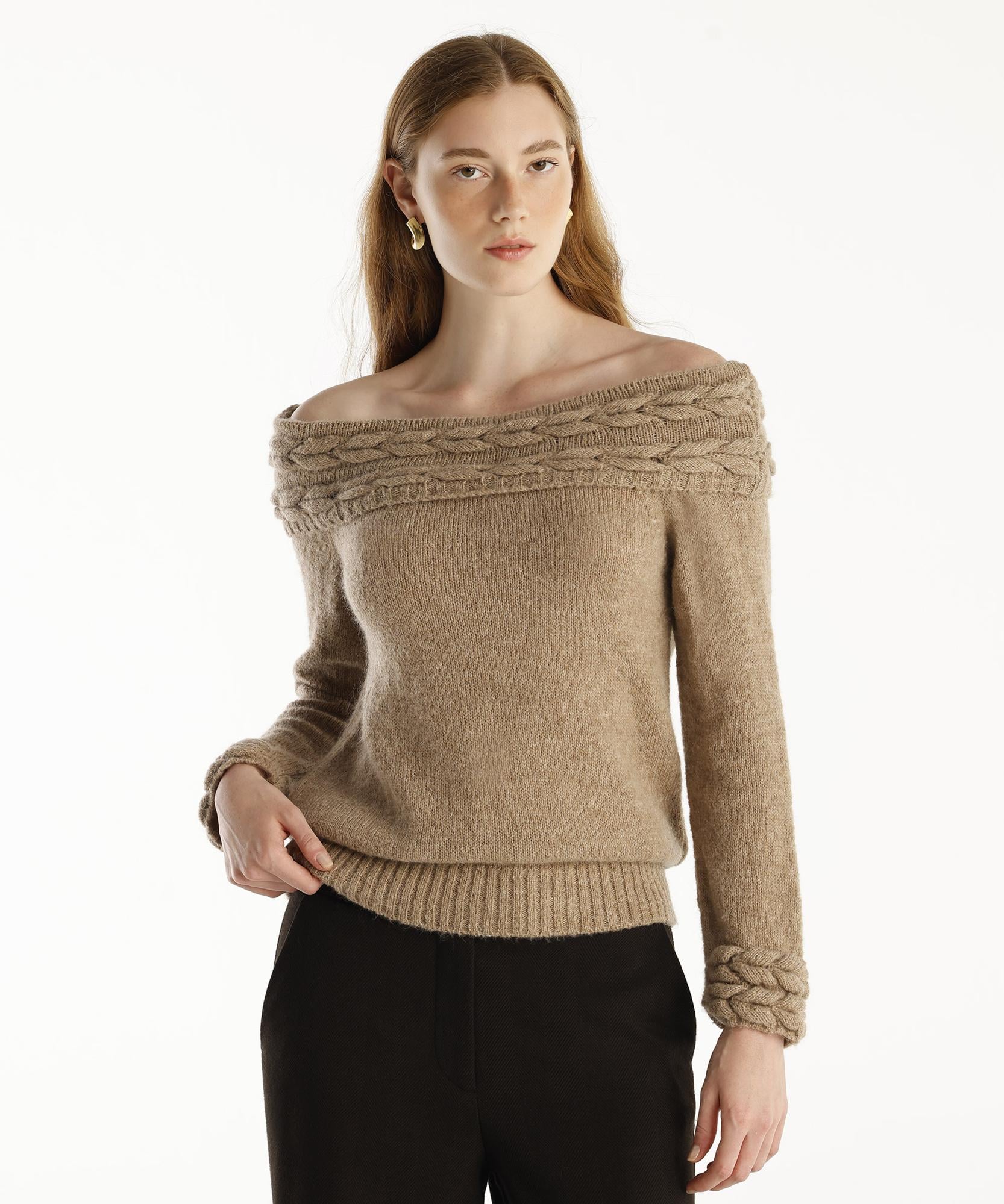  YARGICI Yaka Detaylı Kazak