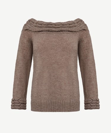  YARGICI Yaka Detaylı Kazak