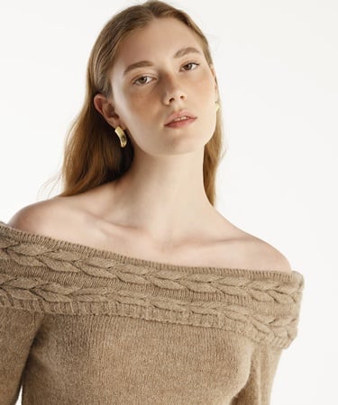  YARGICI Yaka Detaylı Kazak