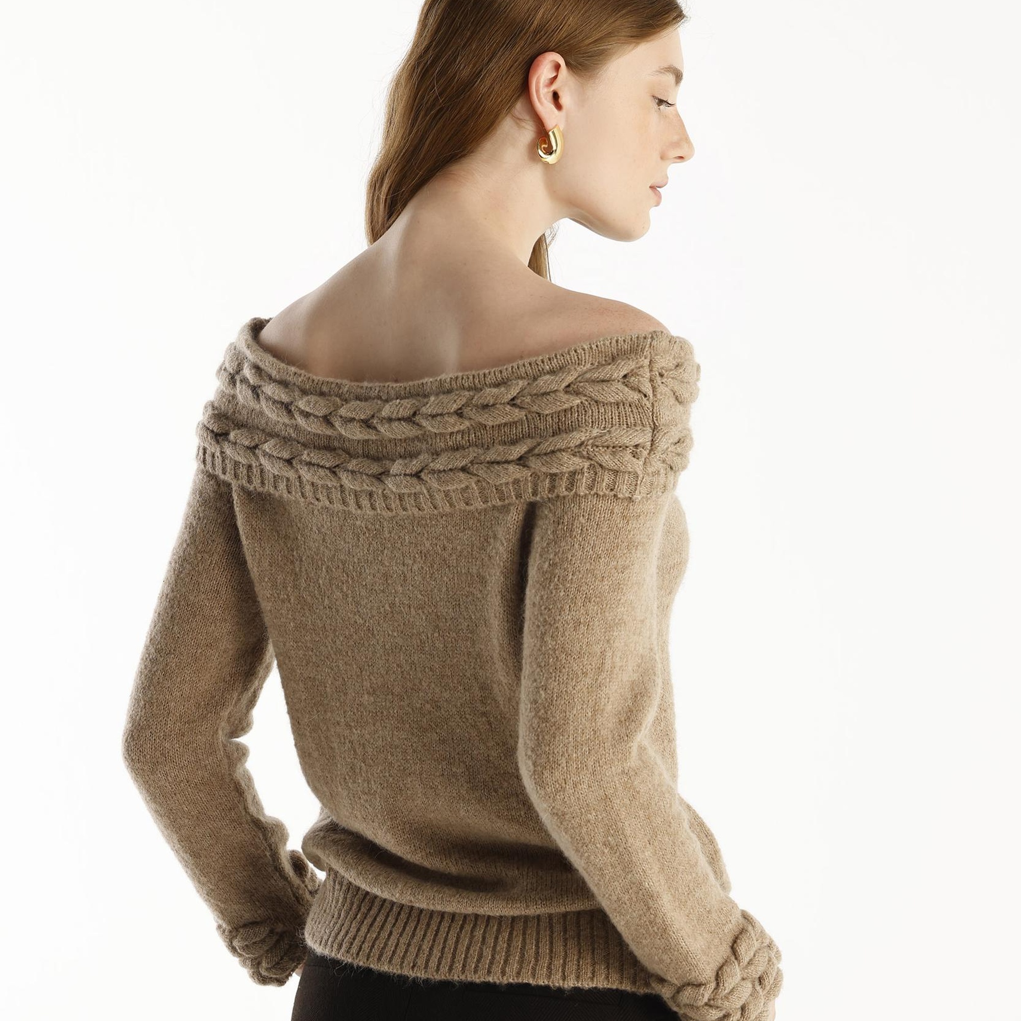 YARGICI Yaka Detaylı Kazak