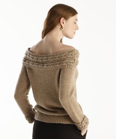  YARGICI Yaka Detaylı Kazak