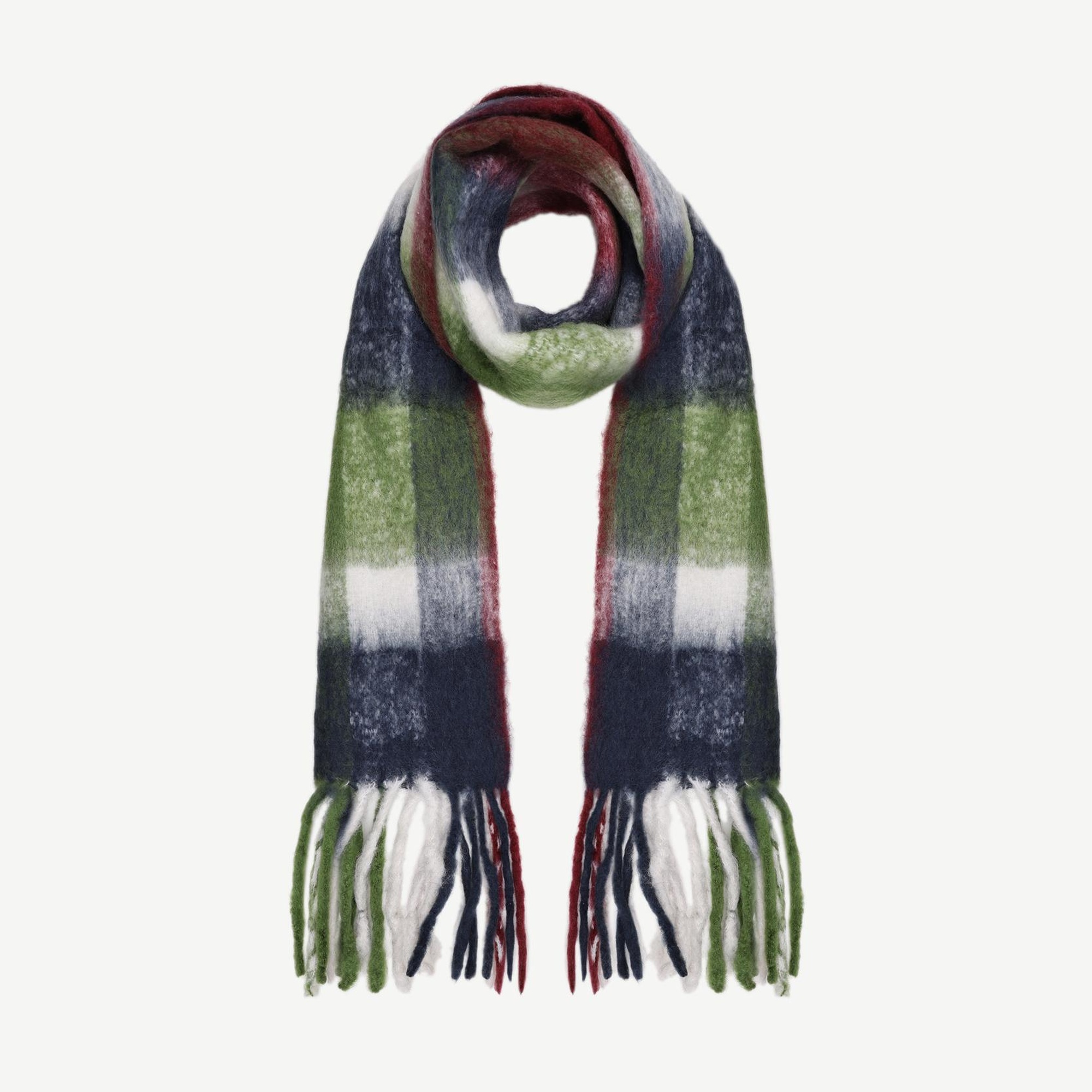 YARGICI Çok Renkli Ve Yün İçerikli Şal