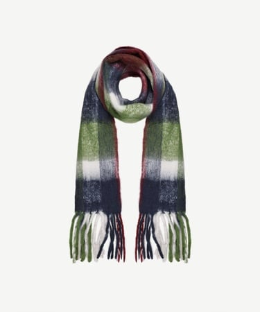  YARGICI Çok Renkli Ve Yün İçerikli Şal