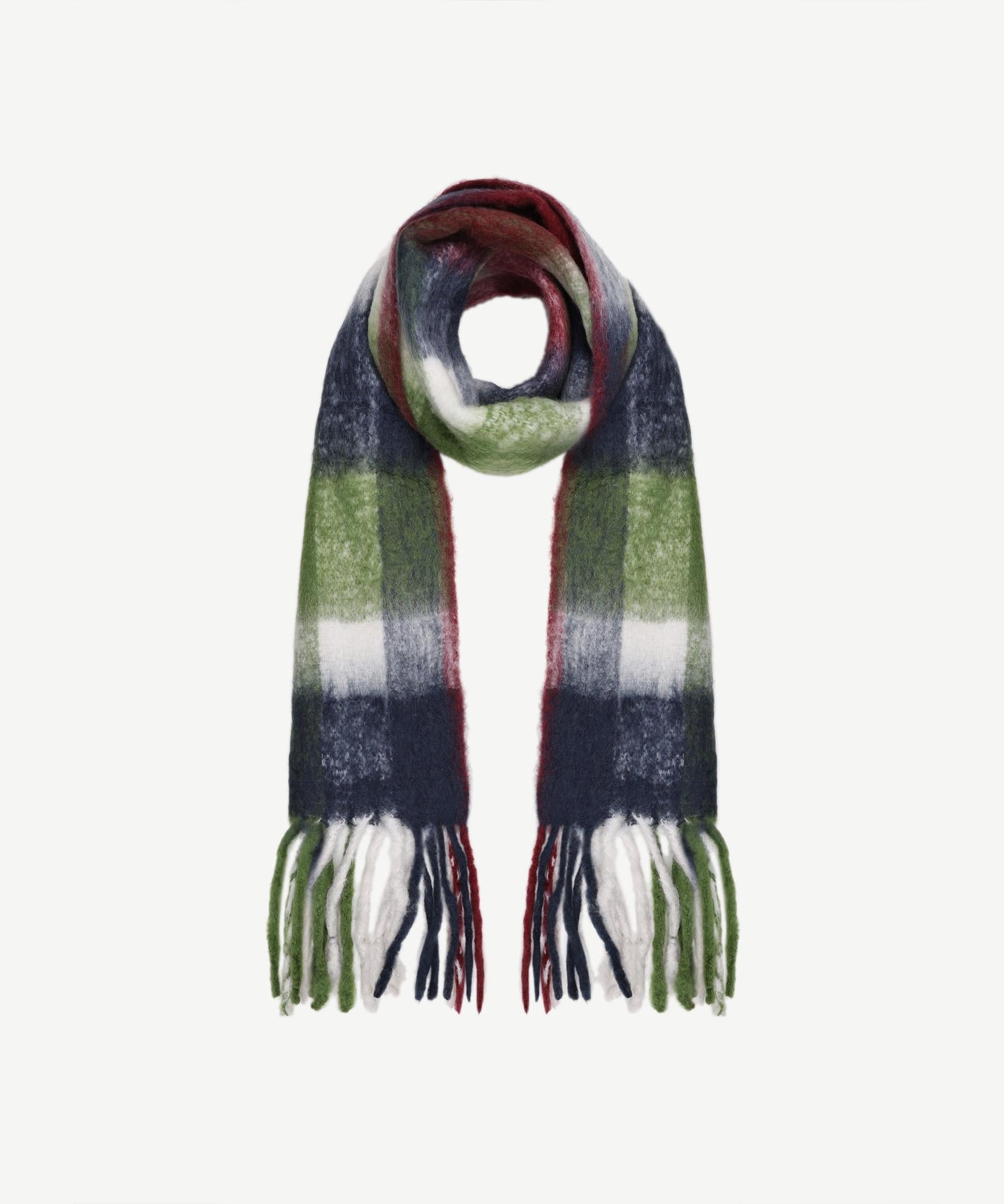  YARGICI Çok Renkli Ve Yün İçerikli Şal