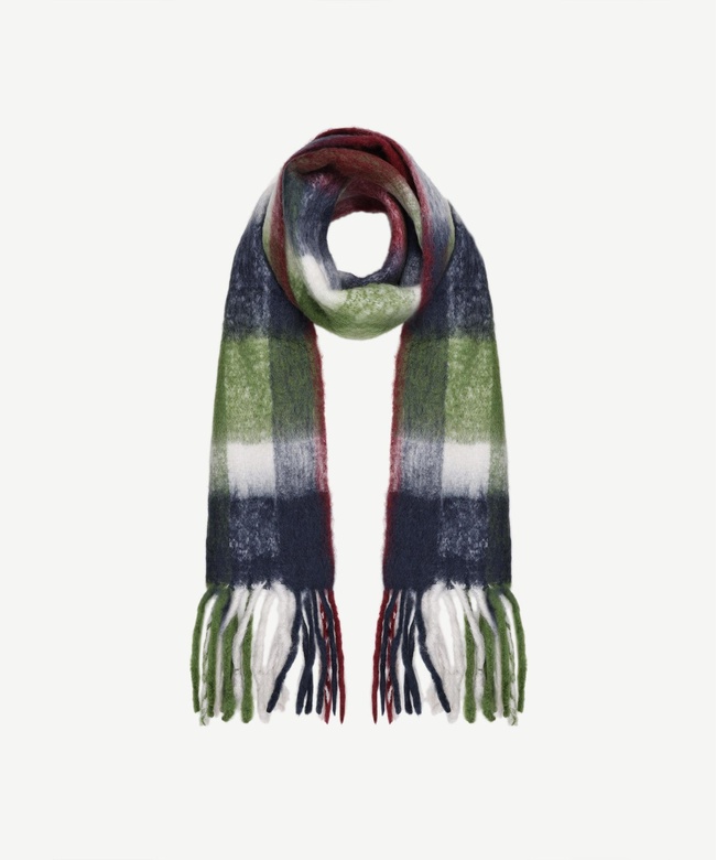  YARGICI Çok Renkli Ve Yün İçerikli Şal