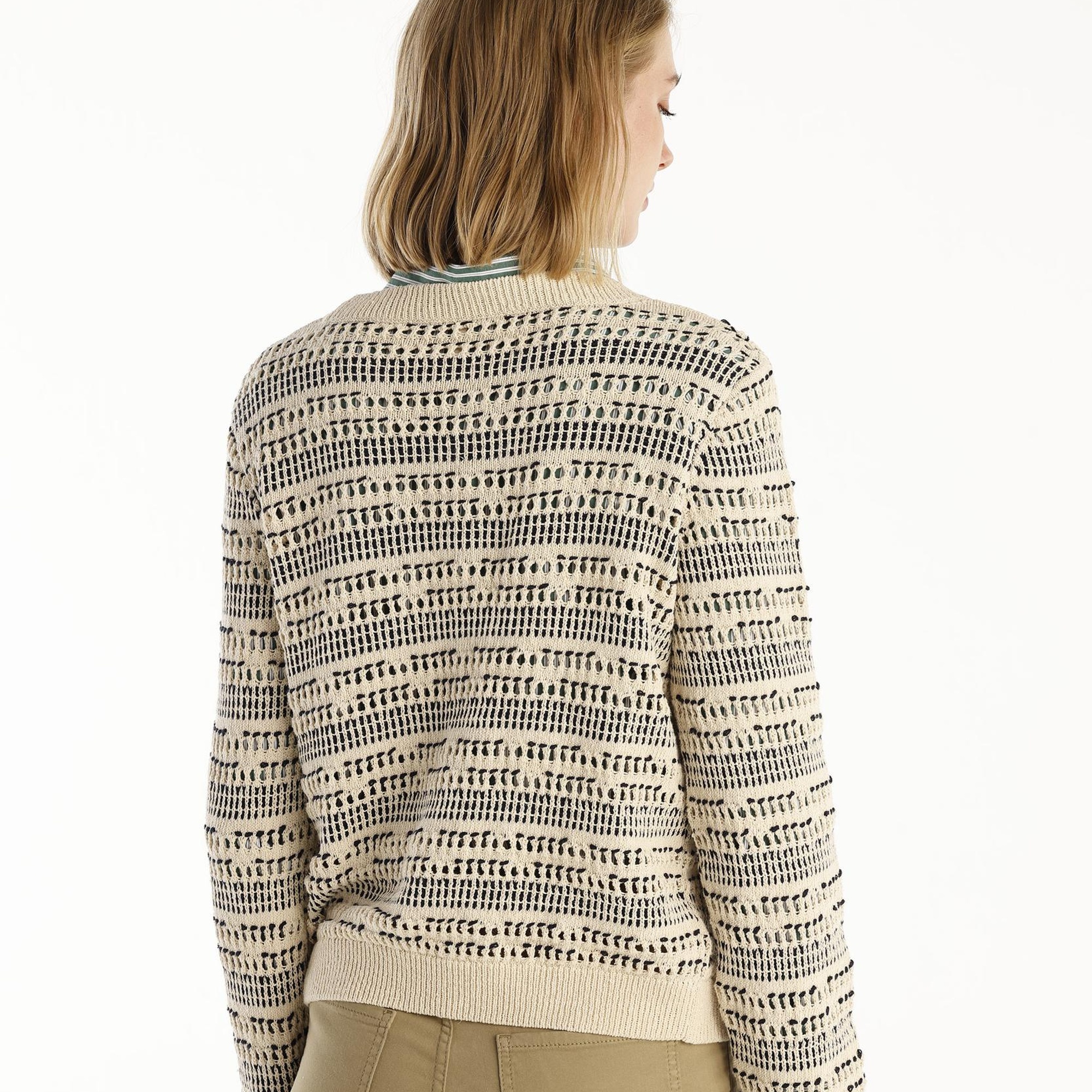 YARGICI Kayık Yakalı Kazak