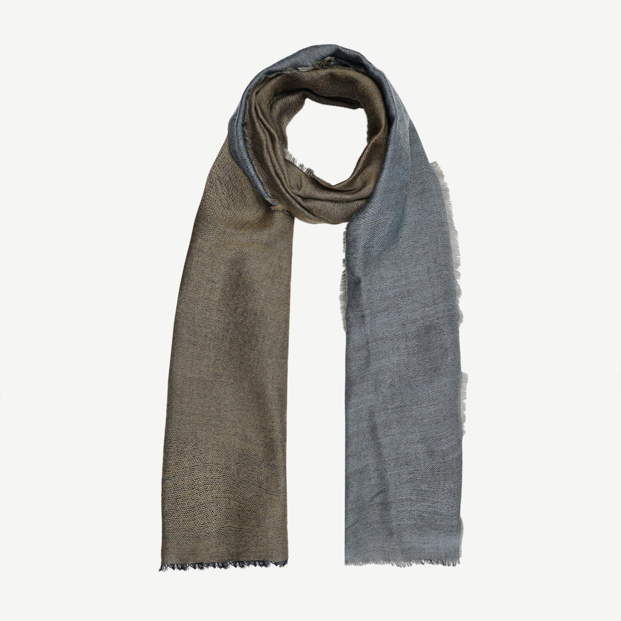 YARGICI Çift Taraflı Yün Şal