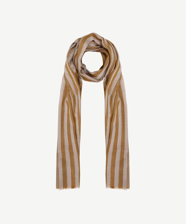  YARGICI Çizgili Yün Şal