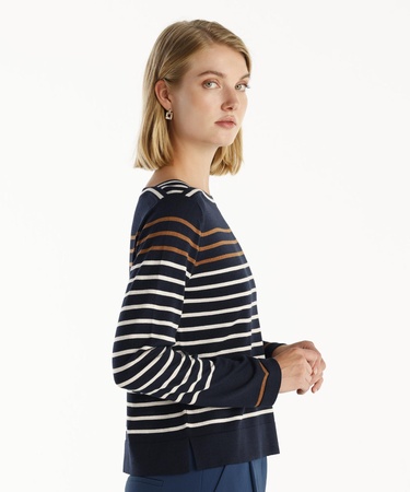  YARGICI Kayık Yaka 3/4 Kollu Triko